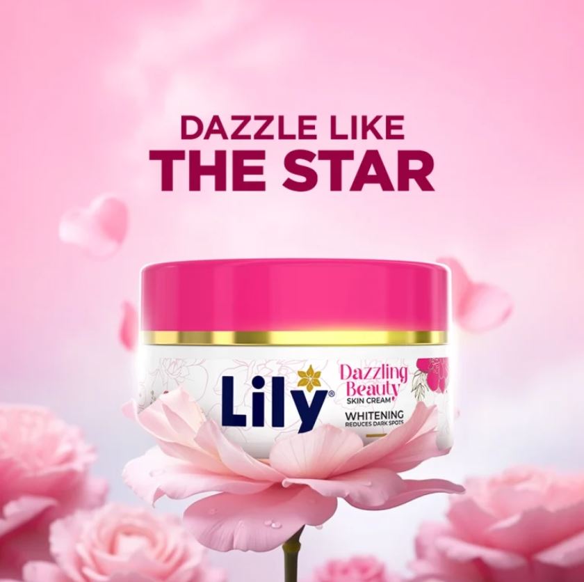 Lily Dazzling Beauty Brightening Skin Cream 50g