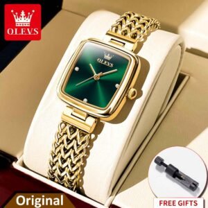 Olevs 9948 Stainless Steel Analog Wrist Watch For Women