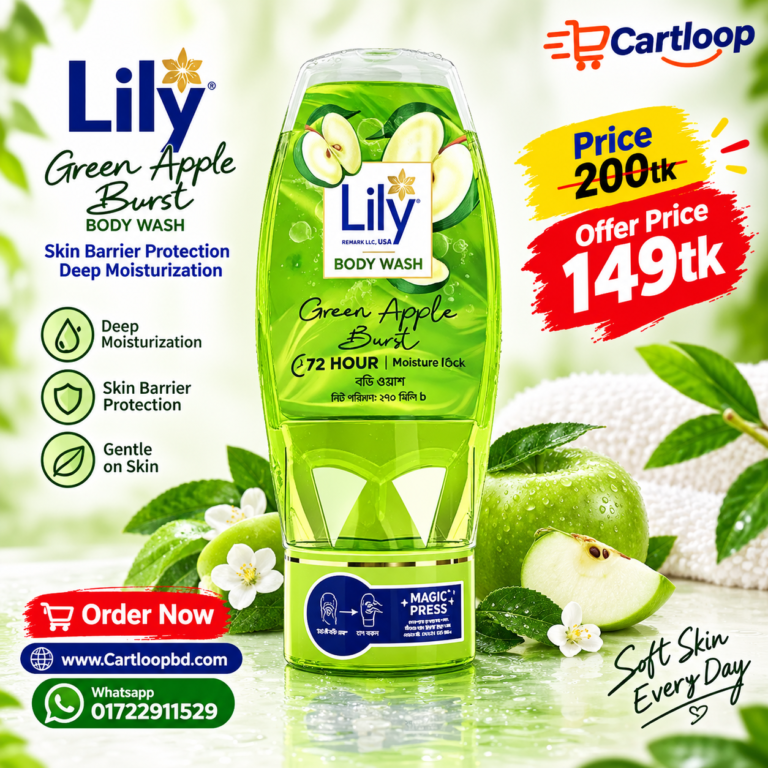 Lily Green Apple Burst Body Wash 250ml