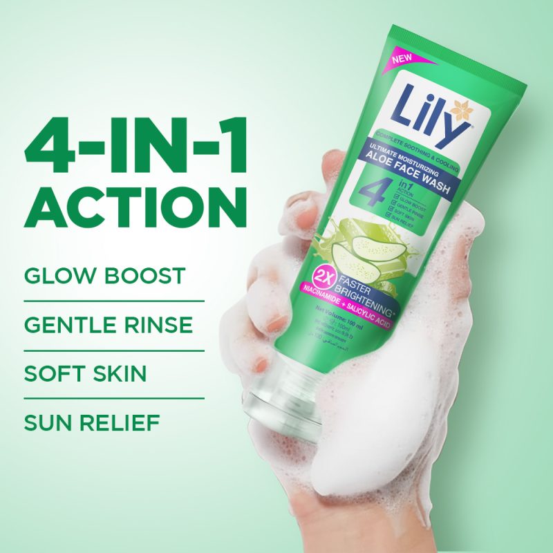 Lily Aloe Facewash 100ml
