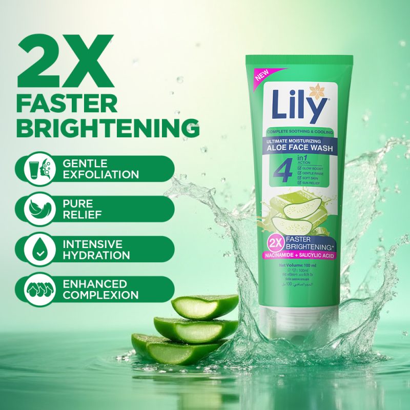 Lily Aloe Facewash 100ml
