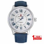 Naviforce NF 9126 Leather Analog Watch for Men