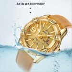 Naviforce 9117 Casual Quartz PU Leather