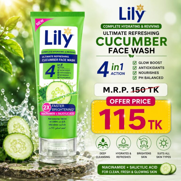 Lily Cucumber Facewash 100ml