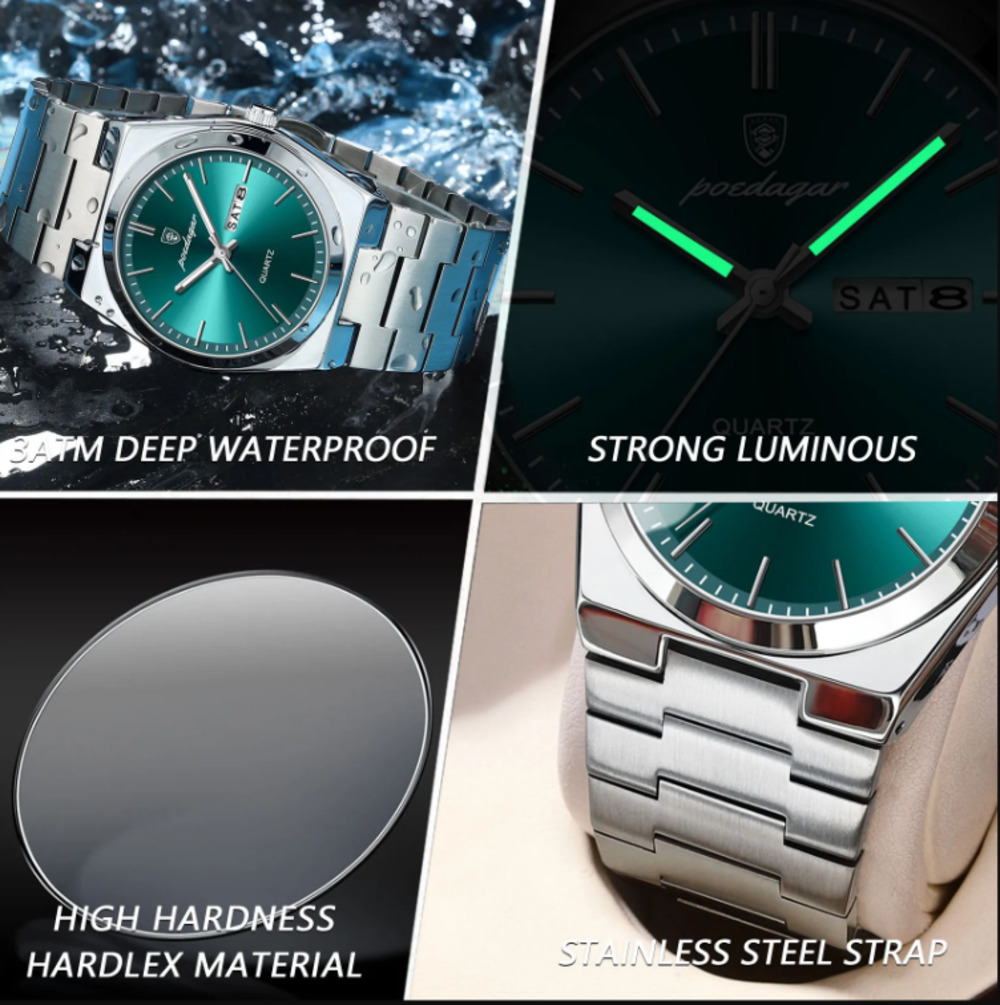 POEDAGAR 930 Luxury Watch For Man 