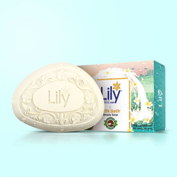 Lily Milk Bath Beauty Soap 100g