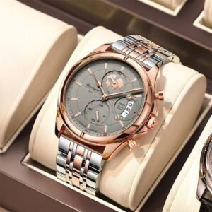 POEDAGAR 802 Luxury Men’s Chronograph Watch