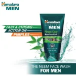 Himalaya Men Pimple Clear Neem Facewash 100ml