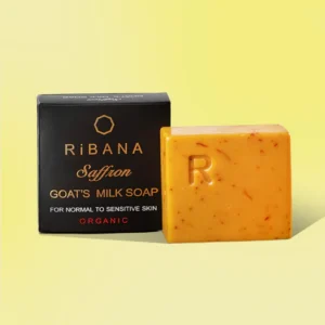 Ribana Saffron Goat's Milk Soap 50gm
