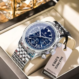 POEDAGAR 960 Luxury Chronograph Man Watch