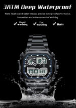 Poedagar 993 Dual Display Men’s Watch