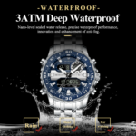 Poedagar E122 Men’s Multifunctionality Chronograph Quartz Watch