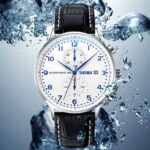 Skmei 9301 leather men quartz stainless steel back watch