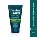 Himalaya Men Acne Clear Neem Facewash – 100ml
