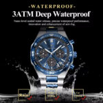 POEDAGAR 697 Luxury Fashion Chronograph Men’s Watch