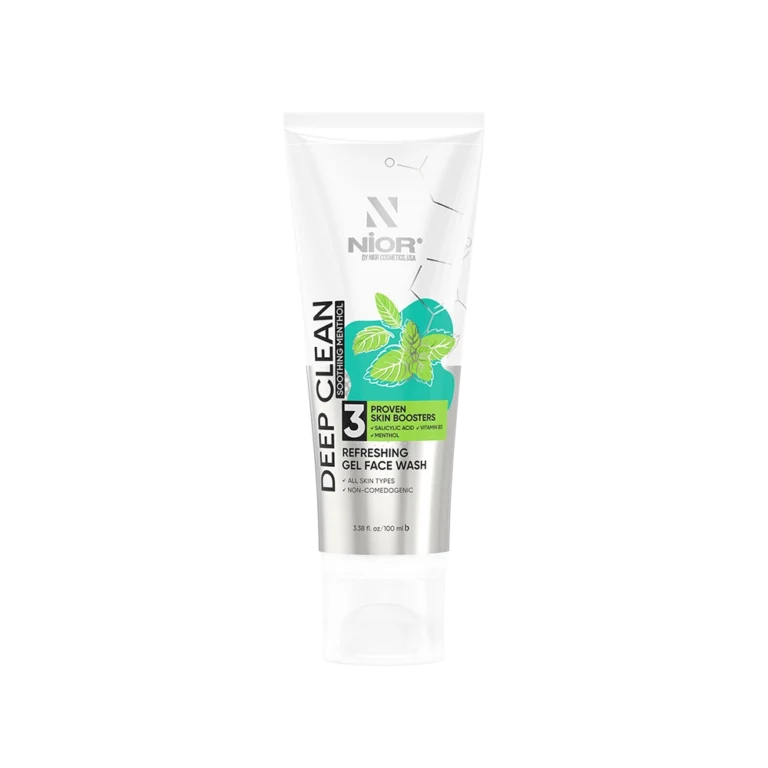 Nior Deep Clean Gel Face Wash Soothing Menthol 100ml