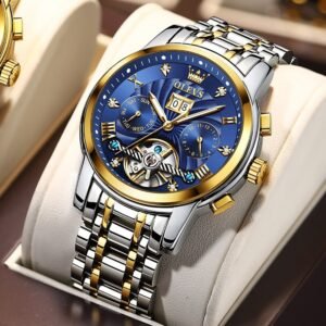 OLEVS 9910 Mechanical Wrist Watch Men