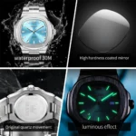 OLEVS 3696 Luxury Mens Quartz Watch
