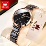 OLEVS Watch 5877 Ceramic Fashionable Business Watch