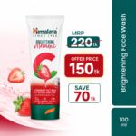 Himalaya Brightening Vitamin C Strawberry Face Wash 100ml