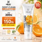 Nior Deep Clean Gel Face Wash Sweet Orange 100ml