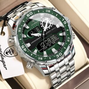 Poedagar E122 Men’s Multifunctionality Chronograph Quartz Watch
