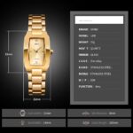 SKMEI 1400 Stainless Steel Analog Watch For Women