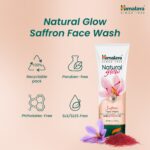 Himalaya Natural Glow Saffron Face Wash 100ml