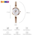 Skmei 1390 Stainless Steel Waterproof Quartz Watch