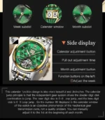 OLEVS 9910 Mechanical Wrist Watch Men