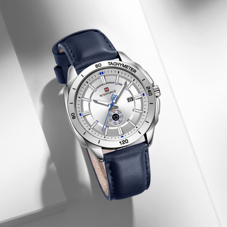 NAVIFORCE Watch 9269 Men Fashion Original Luxury Quartz Date Week Leather Watch for Man