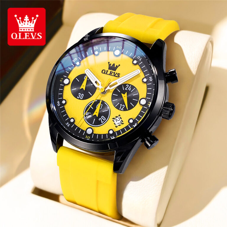 Olevs 5602 Casual Sport Chronograph Men's Watches