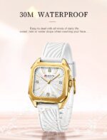 CURREN 9113 Women's Rubber Straps Watch