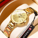 CURREN 9109 Luxury Stainless Steel Waterproof Women's Watch