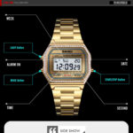 SKMEI 1474 Stainless Steel Digital Watch For Women