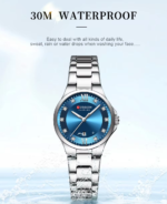 CURREN 9107 Women’s Luxury Quartz Watch – Chic & Stylish