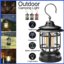 Multifunctional Rechargeable Stepless Dimming Handheld LED Camping Lamp Vintage Portable Lantern