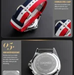 SKMEI 9133 Nylon straps casual quartz movement Men’s watch