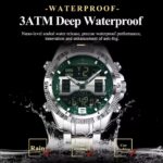 Poedagar 103 Men’s Dual Time Display Watch