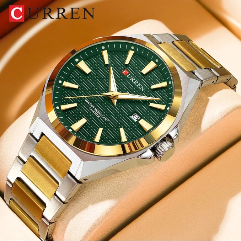 CURREN 8494 Stainless Steel Waterproof Watch for Men