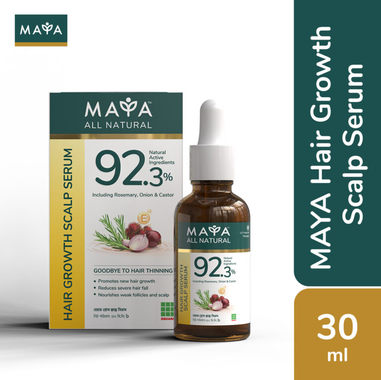 MAYA All Natural Hair Growth Scalp Serum