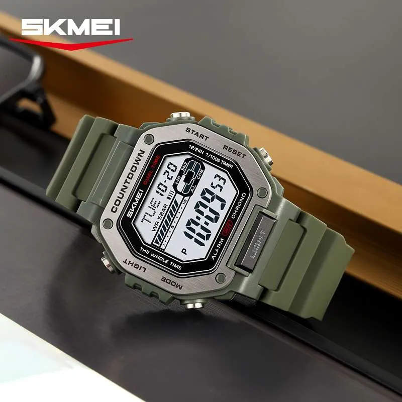 SKMEI 2522 Sport Digital Waterproof Date Electronic Watches Chrono Military Watch