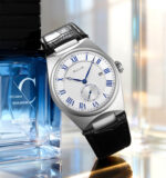 SKMEI 9390 Fashion Business Glass Waterproof Leather Band Zinc Alloy Case Men’s Quartz Watch