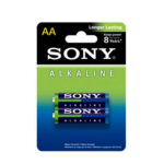 SONY AA 1.5V Long Lasting Alkaline Battery - 2 Pcs Pack (Non Rechargeable)