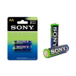 SONY AA 1.5V Long Lasting Alkaline Battery - 2 Pcs Pack (Non Rechargeable)