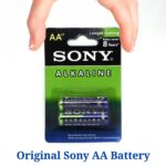 SONY AA 1.5V Long Lasting Alkaline Battery - 2 Pcs Pack (Non Rechargeable)