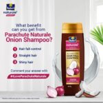 Parachute Naturale Shampoo Onion Hair Fall Control 160 ml