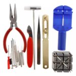Watch Repair Tools Kits Accessories Set Adjustable Watch Link Pin Remover Watch Band Repair Tool 16 pcs Tools Set