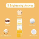 Wishcare Vitamin C Pure Glow Milk Sunscreen Ultra Light SPF 50+ PA++++ 50g