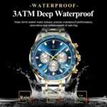 POEDAGAR 815 Luxury Sports Chronograph Men's Watch
